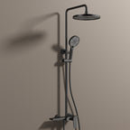 MAXTOR 3 Way Shower Column System with Overhead Shower, Hand Shower & Tub Filler-AB403064