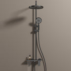 MAXTOR 3 Way Shower Column System with Overhead Shower, Hand Shower & Tub Filler-AB403064