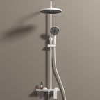 MAXTOR 3 Way Shower Column System with Overhead Shower, Hand Shower & Tub Filler-AB403064