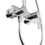 3-Way Shower Column System – Exposed Bath/Shower Mixer with Overhead & Hand Shower – AB403069