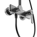 3-Way Shower Column System – Exposed Bath/Shower Mixer with Overhead & Hand Shower – AB403069