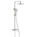 MAXTOR 3 Way Shower Column System – AB403070 Brushed Nickel