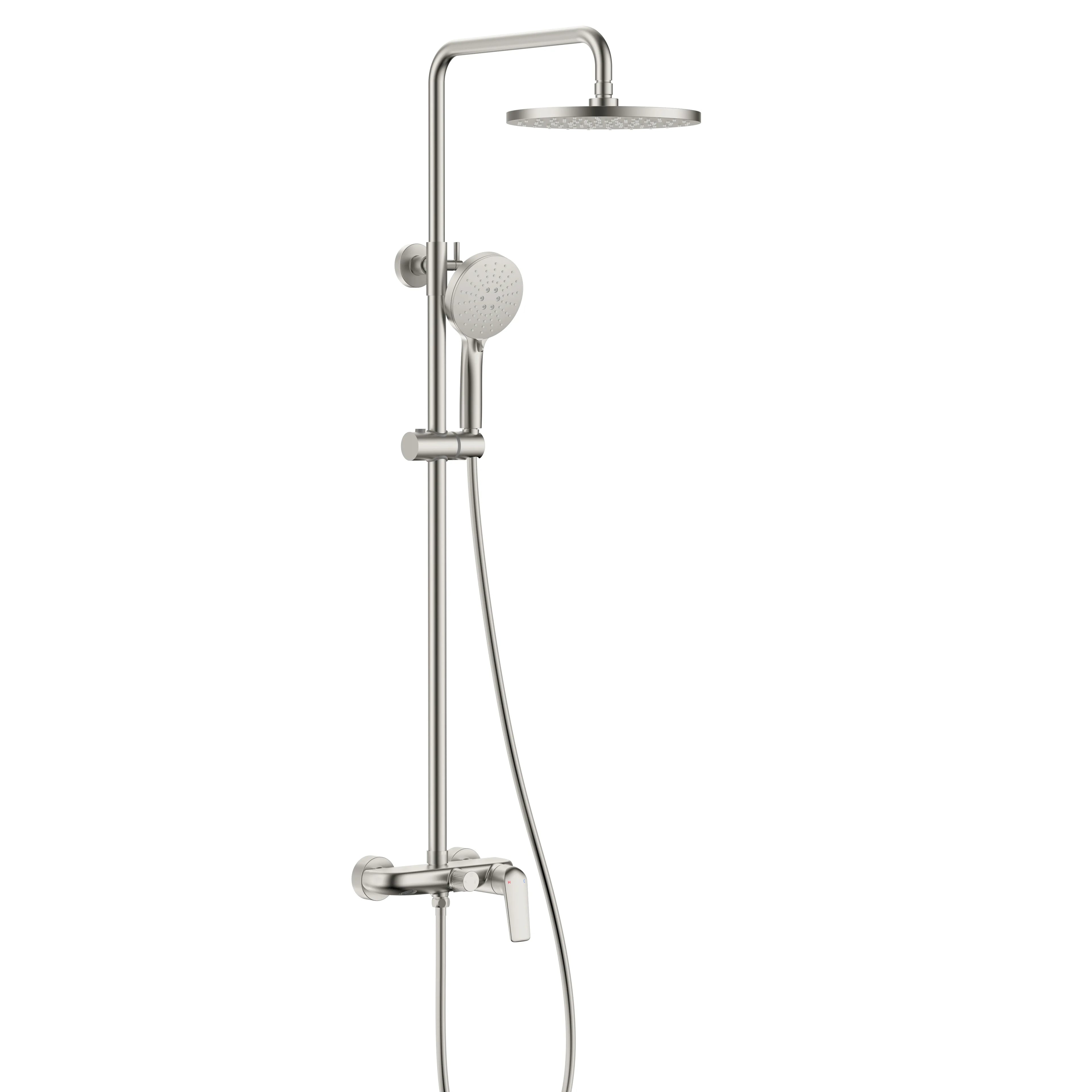 MAXTOR 3 Way Shower Column System – AB403070 Brushed Nickel