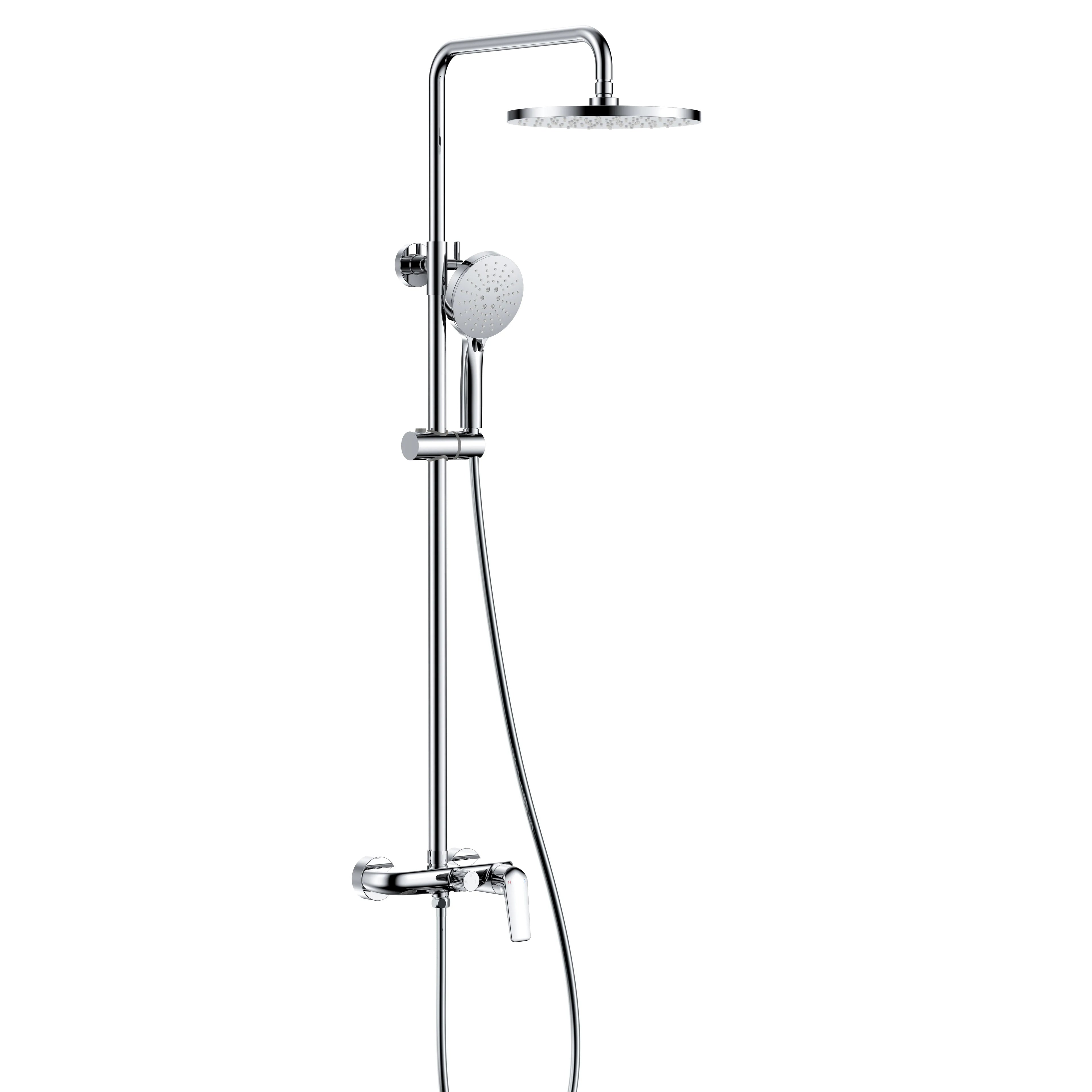 MAXTOR 3 Way Shower Column System – AB403070 Chrome