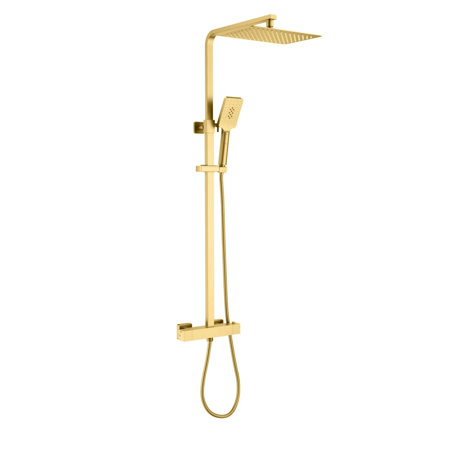 Thermostatic wall mounted Shower column with 2 outlets AB412000B
