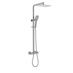 Thermostatic wall mounted Shower column with 2 outlets AB412000B