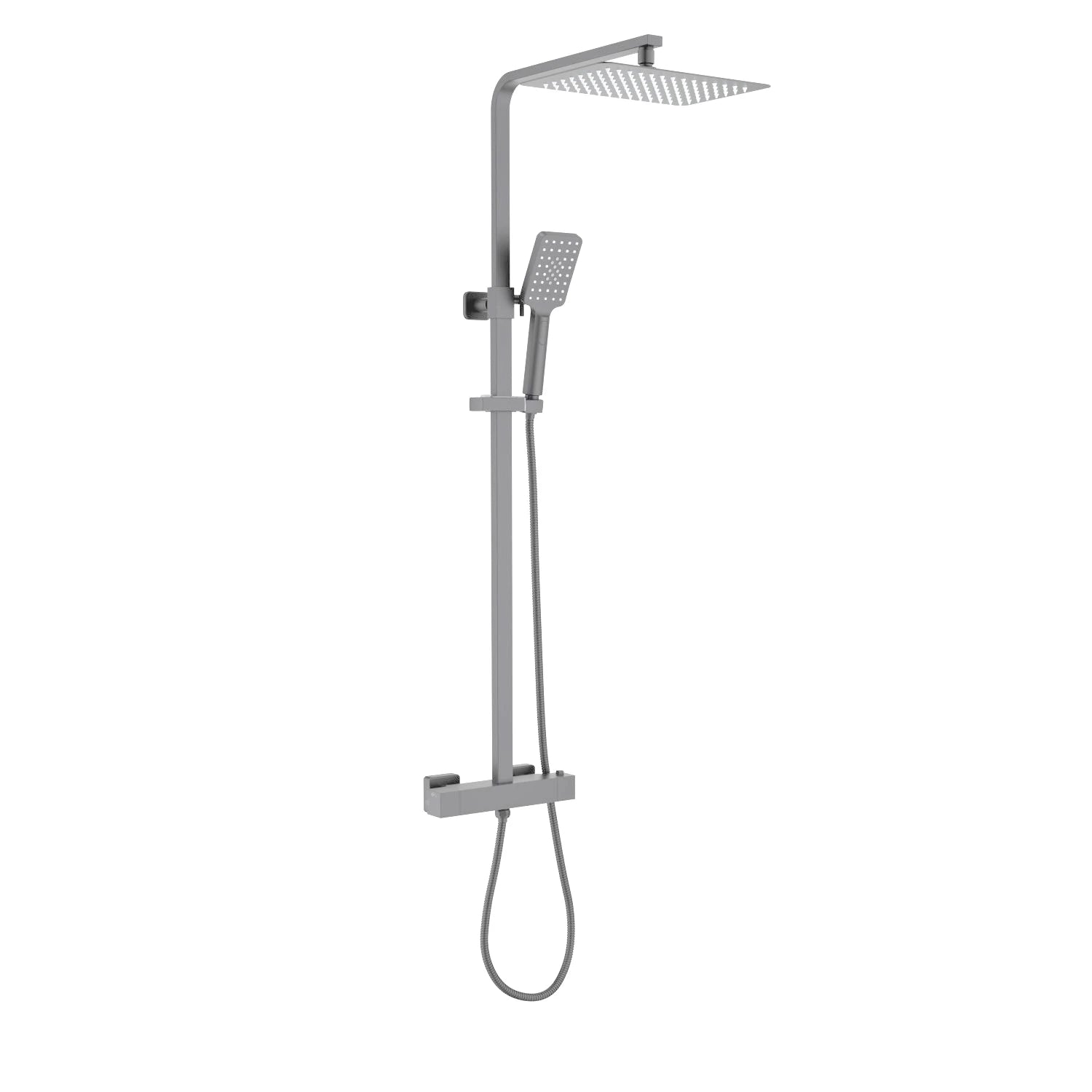 Thermostatic wall mounted Shower column with 2 outlets AB412000B