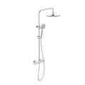 Circular 2 Way Thermostatic Shower Column AB412104 Chrome