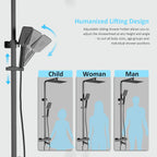 3 Way Thermostatic Shower Column – Brass Body & Multi-Function AB413000