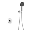 1-Way Wall Concealed Shower Mixer Kit with Handheld Shower – Single-Handle Built-In Shower Set – AB501069 Chrome