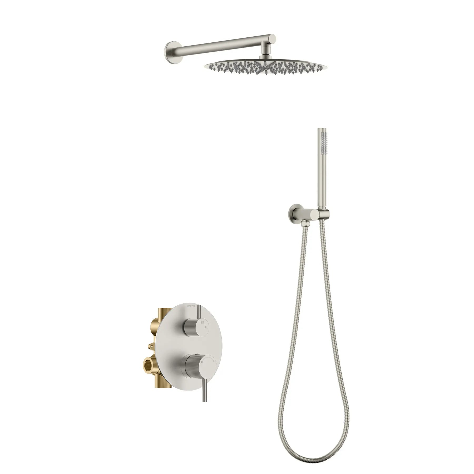Sure 2 Way Wall Concealed Pressure Balance Shower System-AB502027
