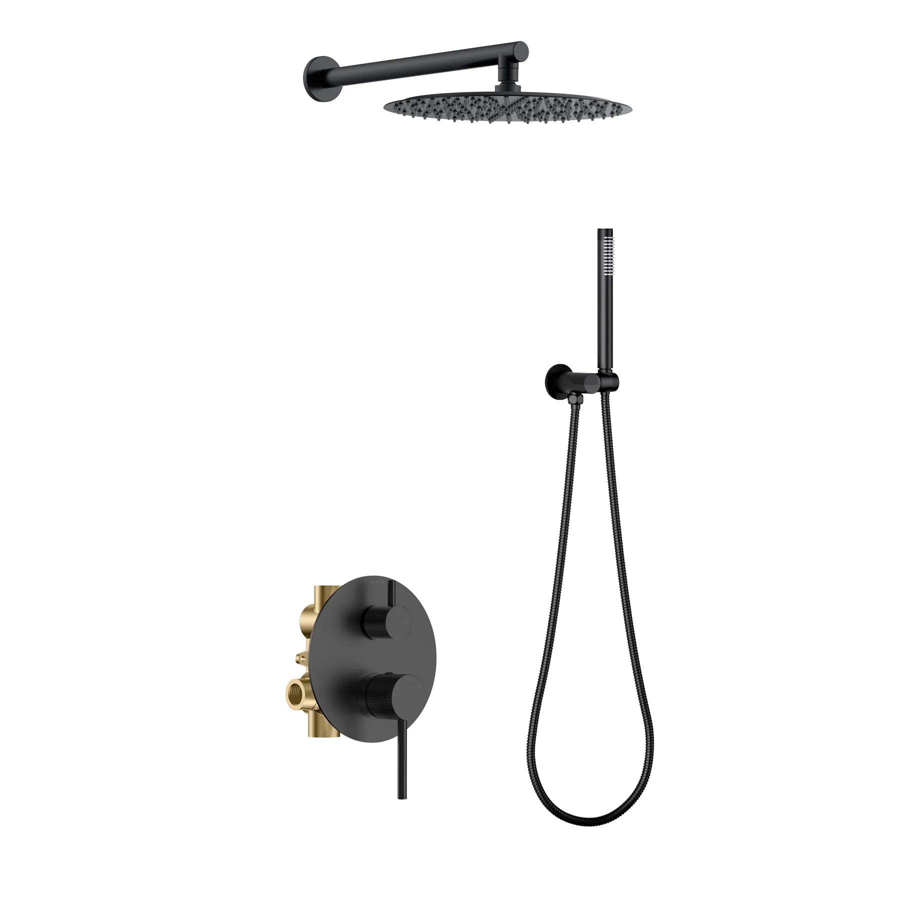 Sure 2 Way Wall Concealed Pressure Balance Shower System-AB502027