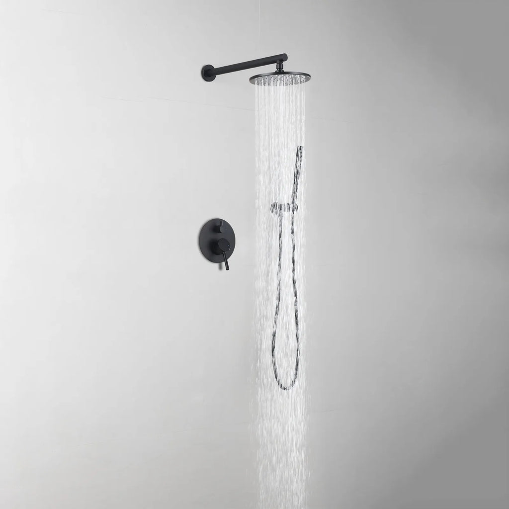 Circular 2-way Wall Concealed Shower Mixer AB502204
