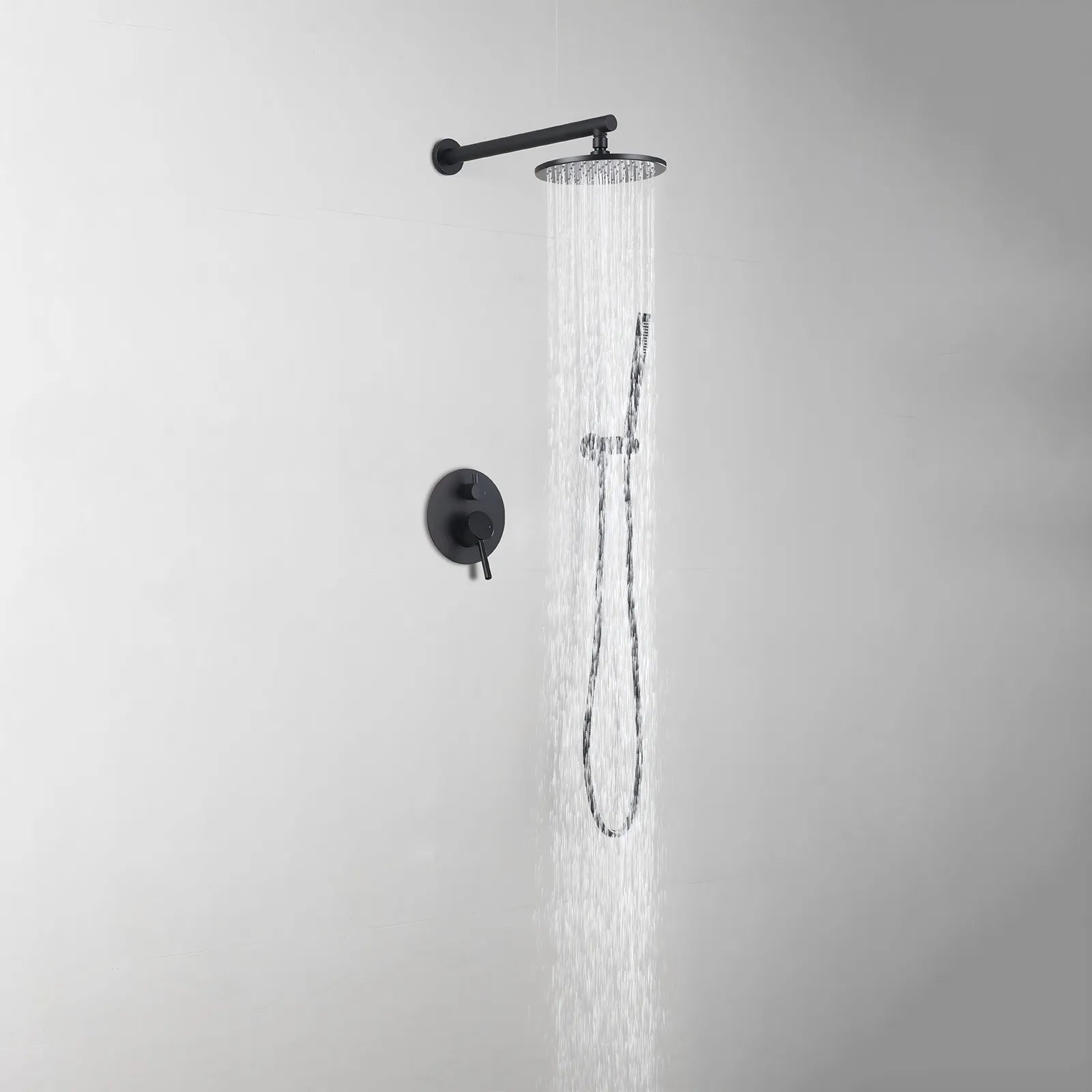 Circular 2-way Wall Concealed Shower Mixer AB502204