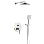 2 Way Wall Mounted Pressure Balance Mixer With Shower-AB502227 Chrome