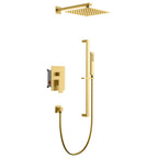 AB502400 – 2 Way Wall Concealed Shower System with Rainfall Overhead Shower & Hand Shower