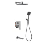 Aurora 3 Way Wall Concealed Shower Faucet AB503068