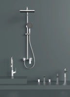 MAXTOR 1 Way Exposed Shower Mixer With 3-Function Hand Shower– AB023168