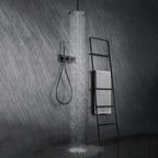 Eire 2-Way Wall-Concealed Shower System With Rough In Valve, Hand Shower and Over Head Shower AH302005