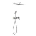 AH502000 – 2 Way Wall Concealed Shower System | Luxury Solid Brass Valve & Rainfall Shower