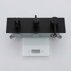 Circular 2-Way Wall Concealed Shower System with Rain & Hand Shower AH502104