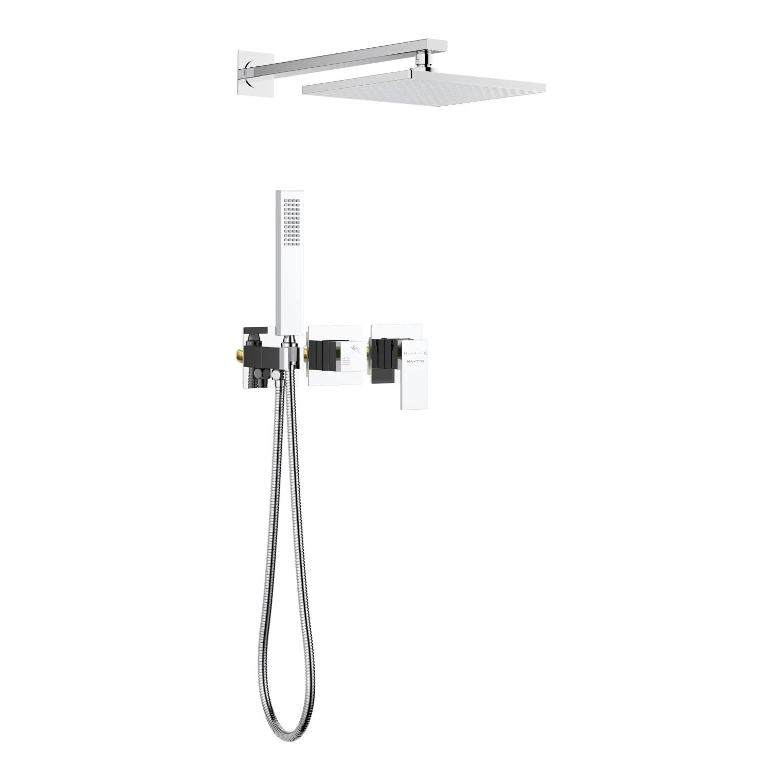 Concealed Brass Valve With Trim Kit Rain Shower Set AH502300