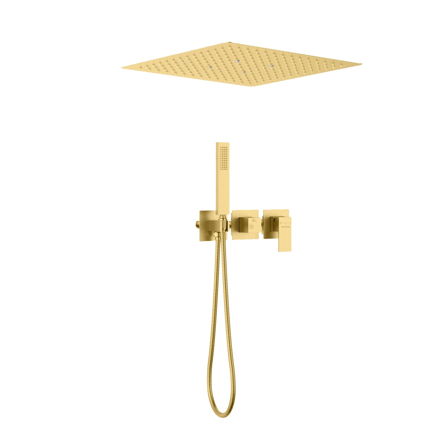 Concealed 2 Way Shower Faucet with overhead shower and handshower AH502400