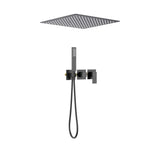 Concealed 2 Way Shower Faucet with overhead shower and handshower AH502400