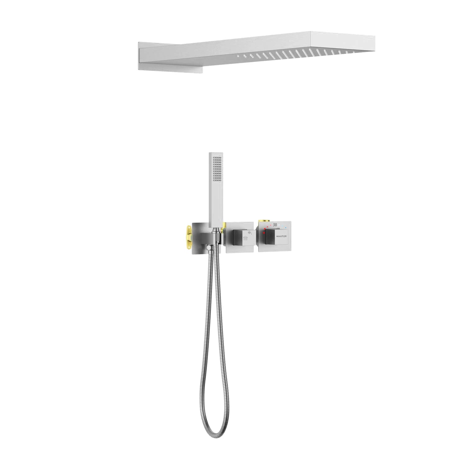 Luxury 2 Way Wall Concealed Shower System-AH502600