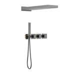 Thermostatic bathroom concealed shower kit AH512200