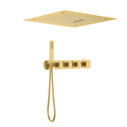3 way thermostatic concealed shower system AH513200