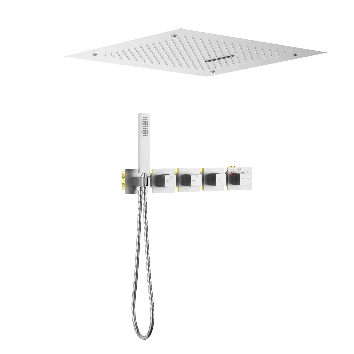 3 way thermostatic concealed shower system AH513200