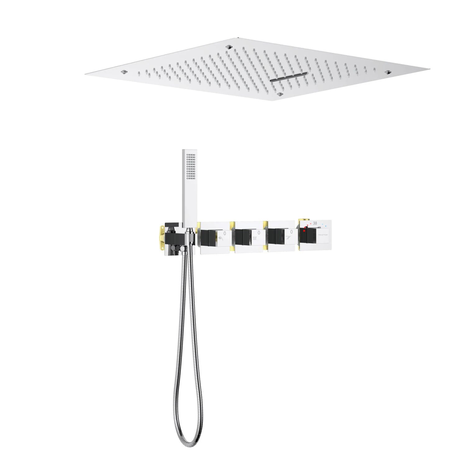3 way thermostatic concealed shower system AH513200