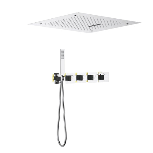 3 way thermostatic concealed shower system AH513200