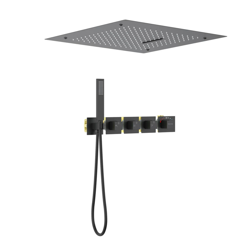 3 way thermostatic concealed shower system AH513200