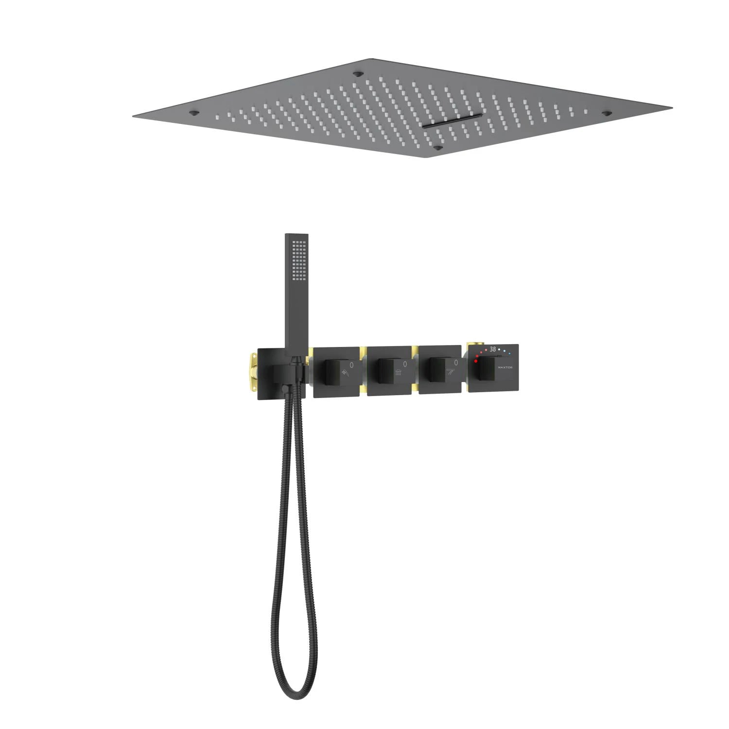 3 way thermostatic concealed shower system AH513200