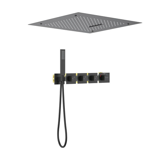 3 way thermostatic concealed shower system AH513200