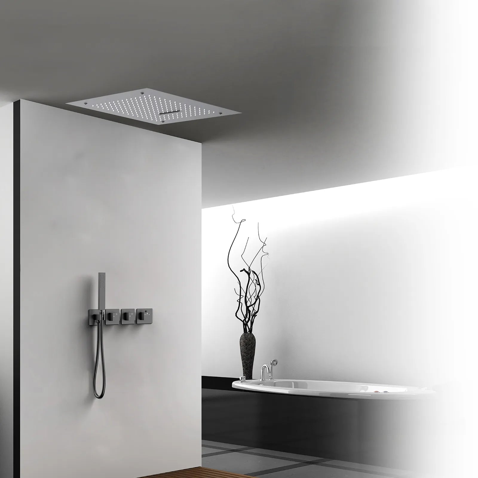 3 way thermostatic concealed shower system AH513200