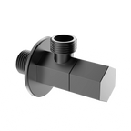olid Brass Angle Valve – Ceramic Cartridge – AV01 Brushed Gun Metal