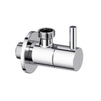 Solid Brass Angle Valve – Ceramic Cartridge – AV03 Chrome