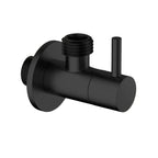 Solid Brass Angle Valve – Ceramic Cartridge – AV03 Matte Black