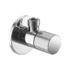 Luxury Design Solid Brass Angle Valve – Ceramic Disc Cartridge – AV06 Chrome