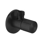 Luxury Design Solid Brass Angle Valve – Ceramic Disc Cartridge – AV06 Matte Black