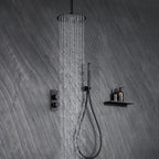 Circular 2-Way Wall Concealed Shower System AV502004