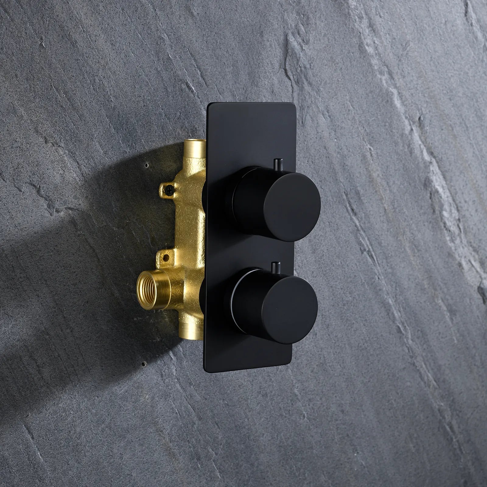 Circular 2-Way Wall Concealed Shower System AV502004