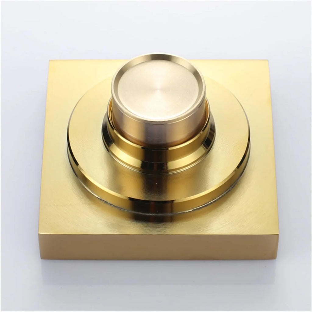 Square Solid Brass Floor Drain – Anti-Odor Gravity Drainage – BFD0001