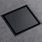 Square Solid Brass Floor Drain – Anti-Odor Gravity Drainage – BFD0001