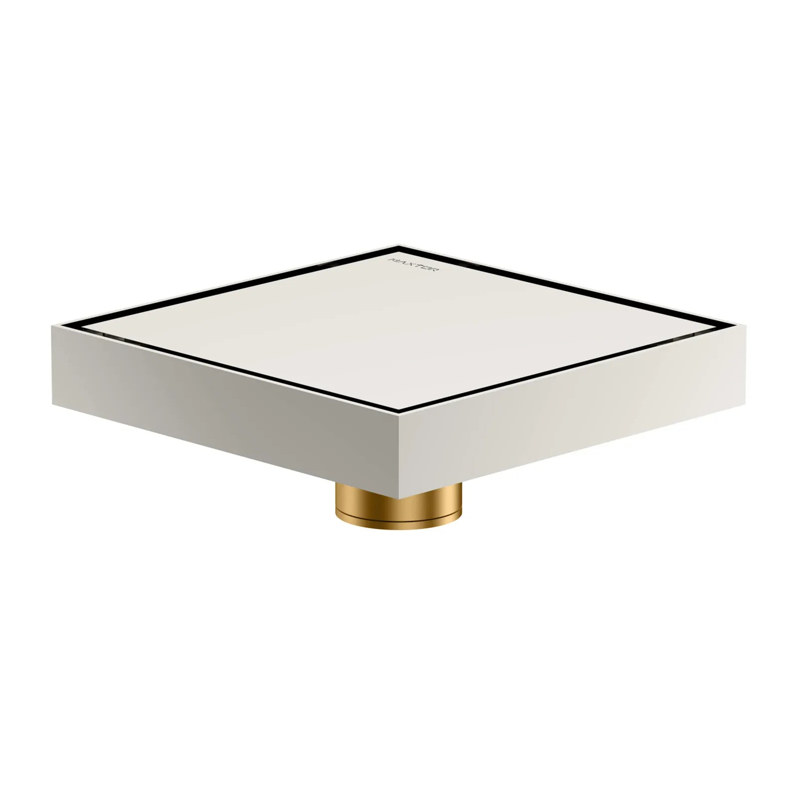 150x150mm Solid Brass Square Floor Drain – Tile Insert Anti-Odor Drain – BFD21003 Brushed Nickel