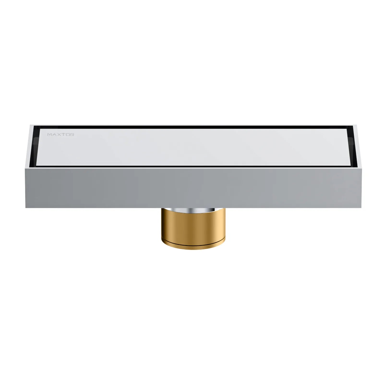 200x80mm Solid Brass Linear Shower Drain – Invisible Tile Insert Cover – BFD21004