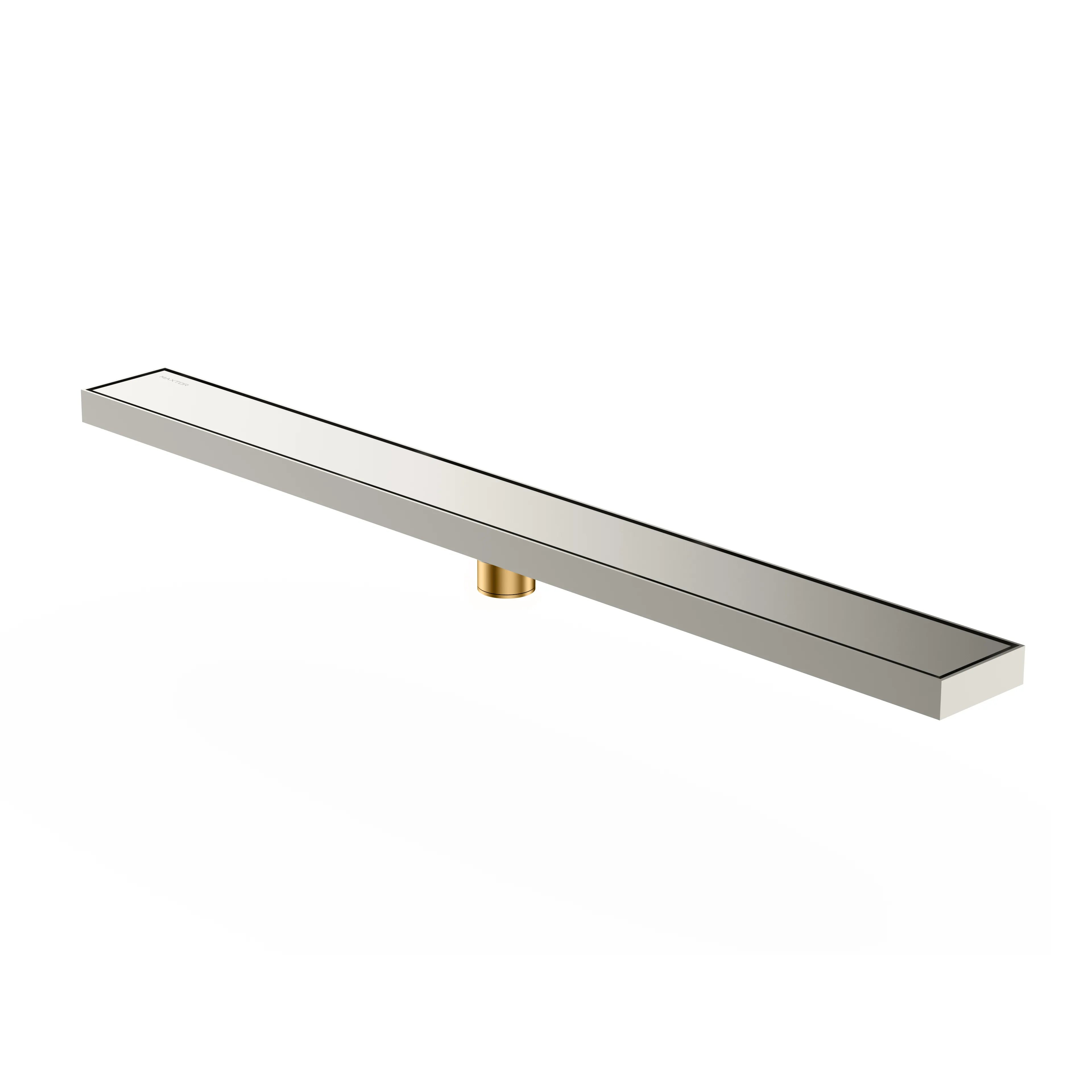 800x80x59mm SUS 304 Linear Shower Drain – Anti-Odor Core – BFD21008 Brushed Nickel